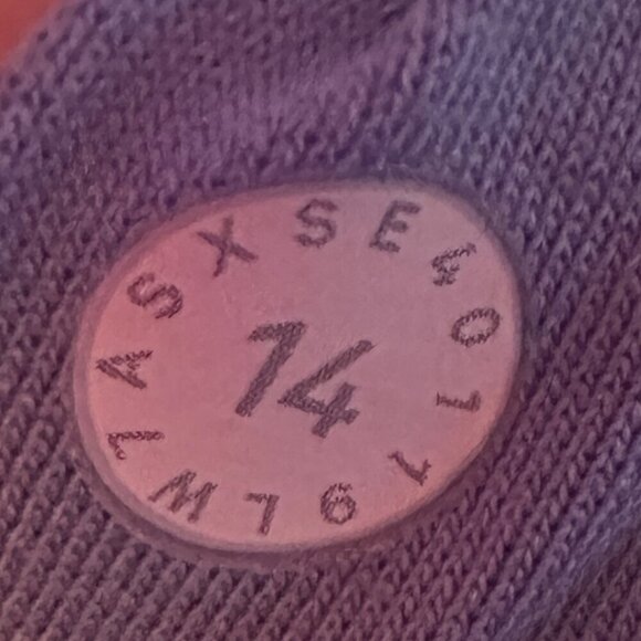 Lululemon Choose a Side Short Reversible Serene Blue‎ White size 14 - Picture 2 of 7